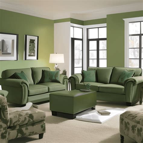 Vandam 3Seat Hunter Green Velvet Sofa Living room sets