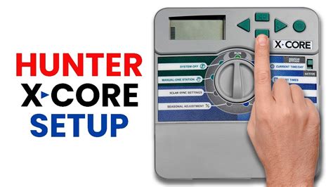 Hunter X Core Remove Cover