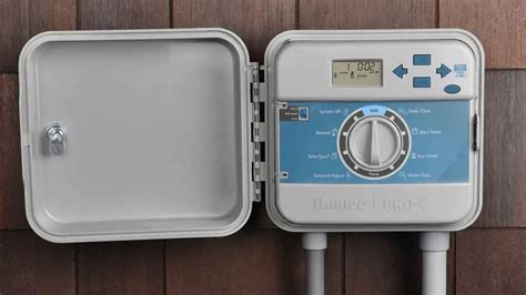 Hunter Pro C Irrigation Controller Programming YouTube
