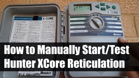 Hunter XCORE User Manual