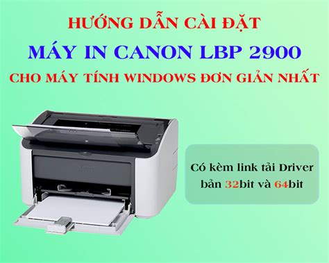 huong dan cai dat may in canon 2900