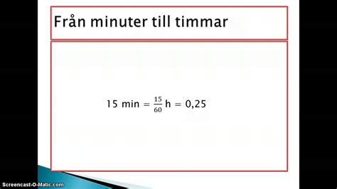 hur många minuter är 5 timmar