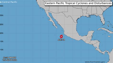 hurricane center pacific ocean