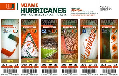 hurricane football tickets exchange