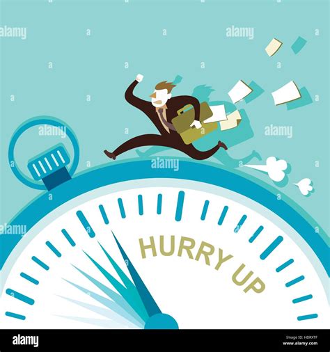 Feeling rushed or hurried