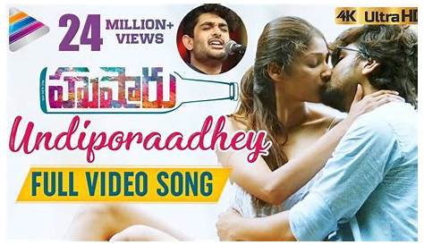 Husharu Telugu Movie Video Songs Undiporaadhey Full Song 4K Latest