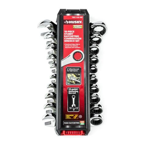 husky stubby wrench set