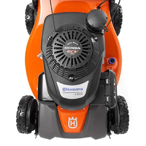 Husqvarna L221A 160cc 21in SelfPropelled Gas Lawn Mower with Honda
