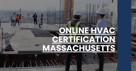 Hvac Certification Massachusetts