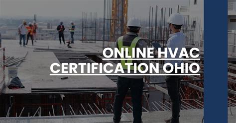 Hvac Certification Ohio