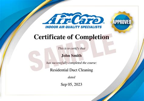 Hvac Cleaning Certification