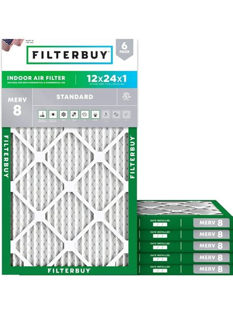 Hvac Filter 12X24X1