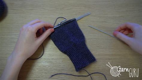 hvordan strikker man hæl på strømper