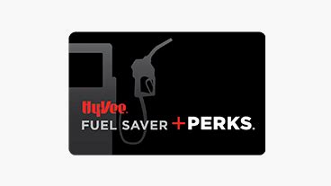 hy vee fuel saver + perks card balance