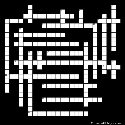 hyatt competitor crossword clue