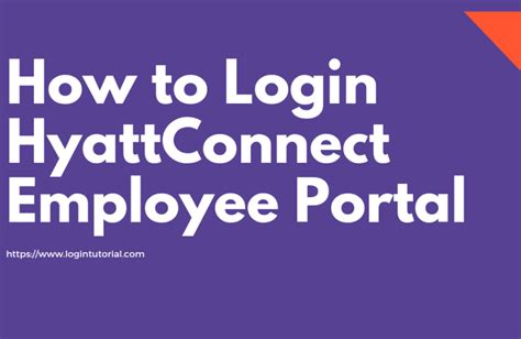 hyatt connect employee login