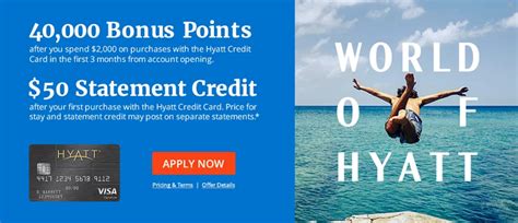hyatt credit card deal