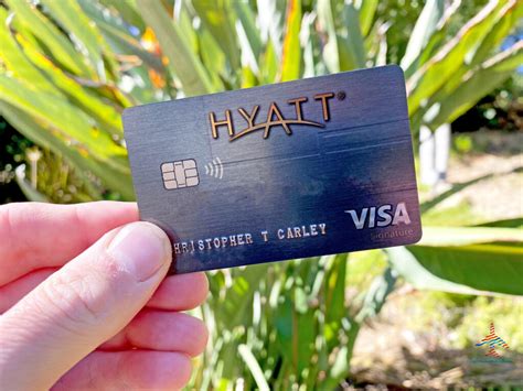 hyatt credit card perks