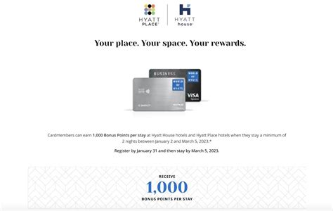 hyatt credit card promotion 2023