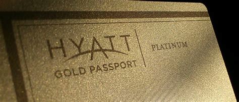 hyatt gold passport credit card