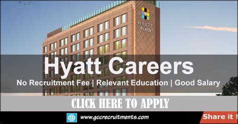 hyatt hotel careers opportunities
