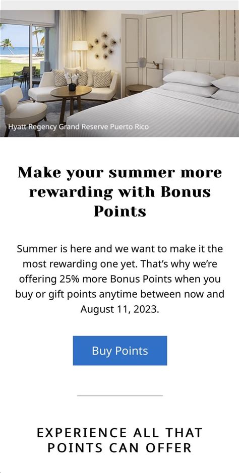 hyatt hotels buy points