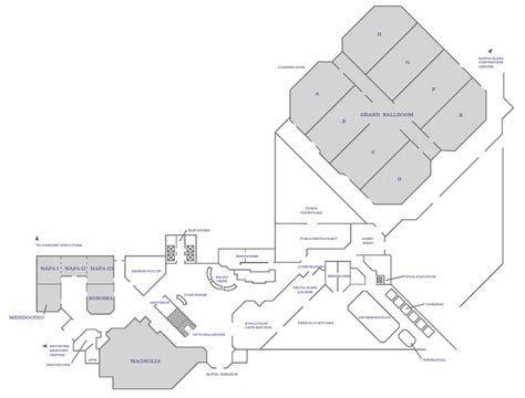 hyatt regency atlanta hotel map