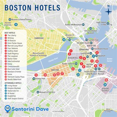 hyatt regency boston downtown map