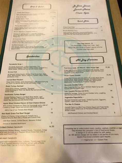 hyatt regency orlando menus