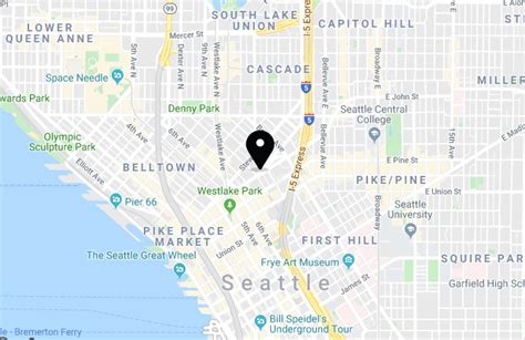 hyatt regency seattle map