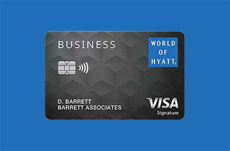 hyatt world of hyatt credit card