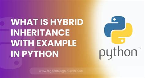 hybrid inheritance in python example