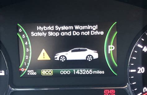 “Check Hybrid System Stop the Vehicle in a Safe place” 2013 Prius 115K