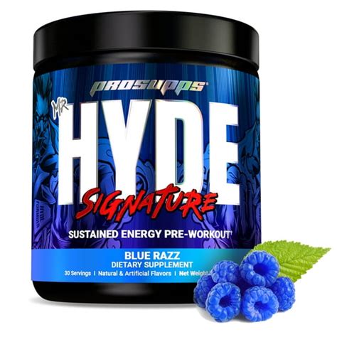 Hyde Blue Raspberry Pre Workout