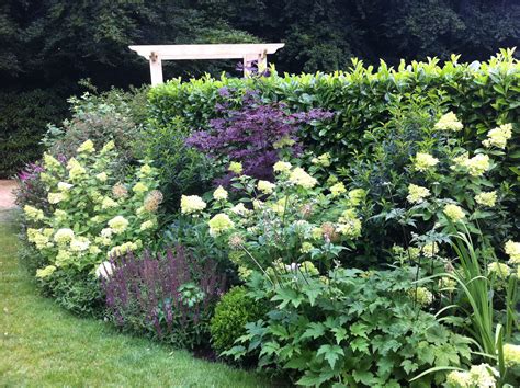 Hydrangea Border at the Powerscourt Gardens Beautiful gardens
