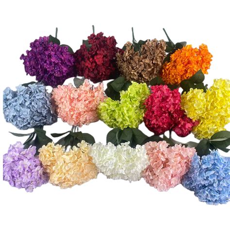 Hydrangea Artificial Flowers Bulk