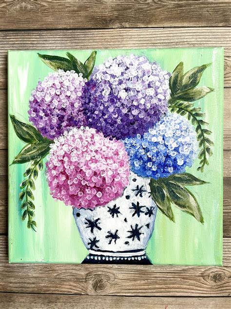 Hydrangea Painting Ideas