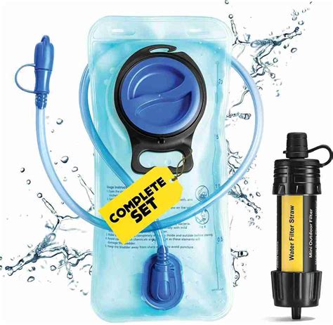 Hydration Bladder Water Filter