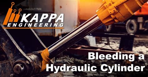 Hydraulic Cylinder Bleeding