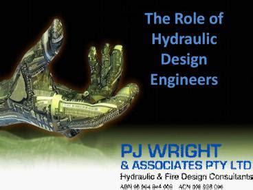 Hydraulic Design Engineer Role