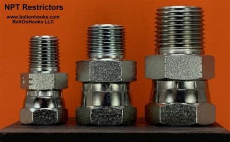 Hydraulic Line Restrictor