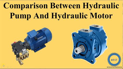 Hydraulic Motor Vs Pump