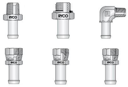 hydraulic suction hose fittings