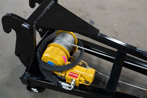 Hydraulic Winch For Telehandler
