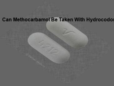hydrocodone and methocarbamol