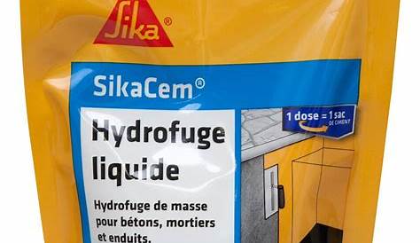 Hydrofuge liquide béton/mortier SIKA, 5 L Leroy Merlin