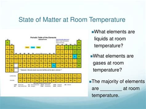 hydrogen at room temperature state of matter