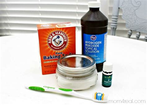 Hydrogen Peroxide Toothpaste Diy