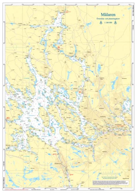 Hydrographica översiktskort över Bohuslän vikt HG93F Kartkungen