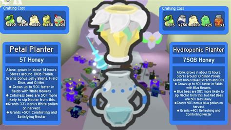 Hydroponic Planter Bee Swarm Simulator